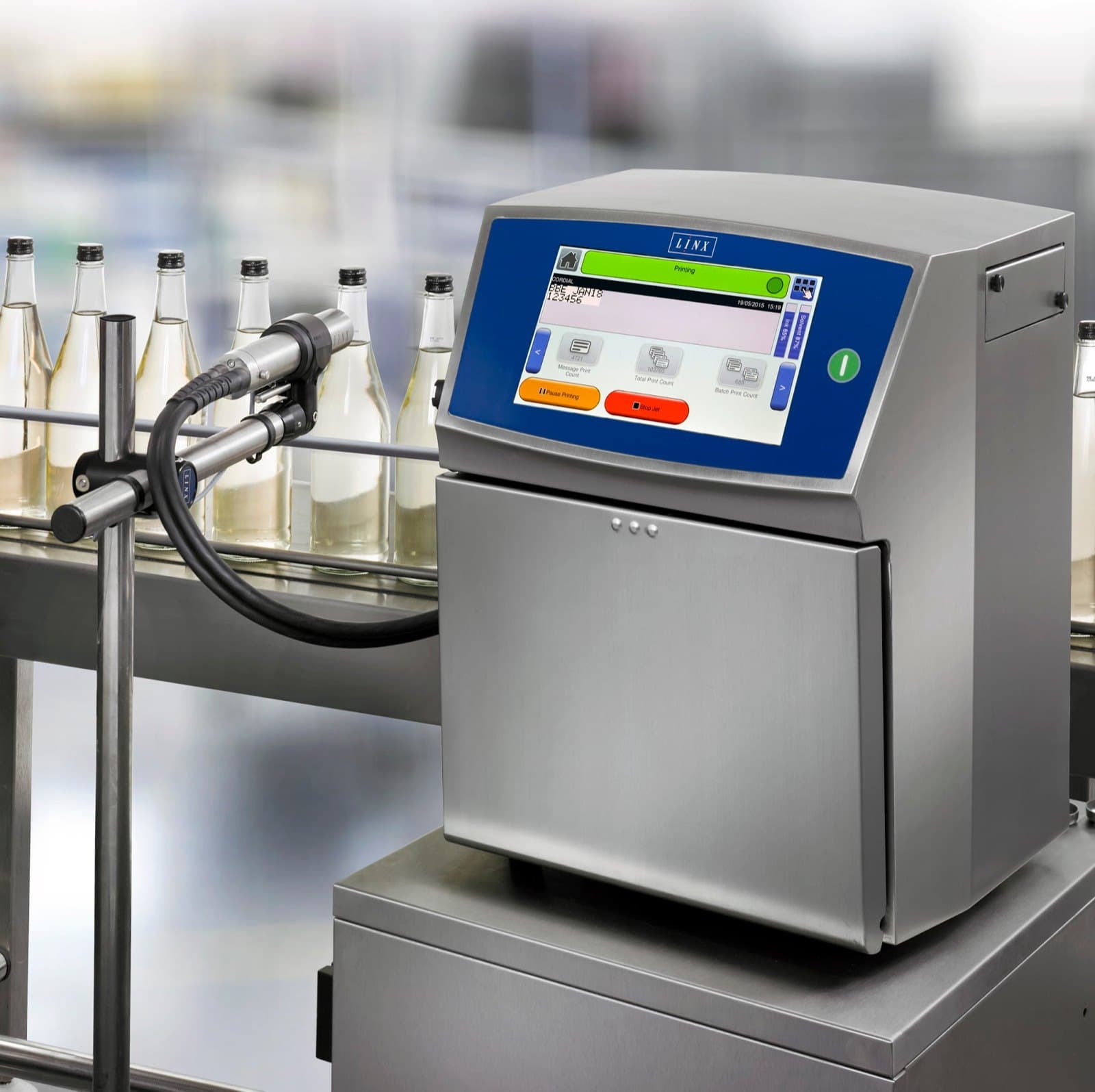 Industrial Continuous Inkjet Printer